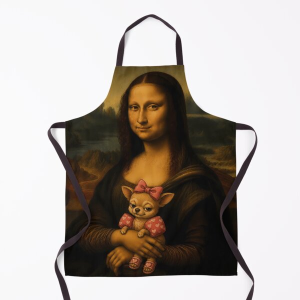 Item preview, Mona lisa chihuahua designed and sold by Snuggz_08.