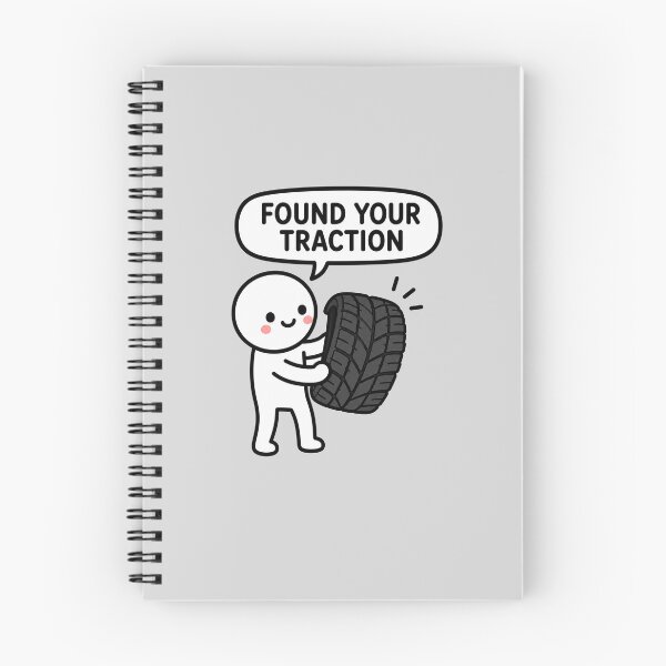 Item preview, Found Your Traction Sticker designed and sold by MonkiFlipp.