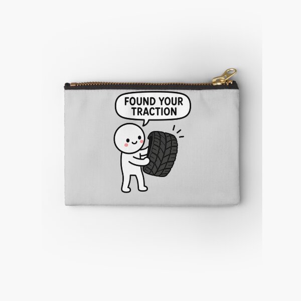 Item preview, Found Your Traction Sticker designed and sold by MonkiFlipp.