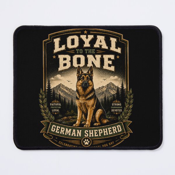 Item preview, Loyal To The Bone German Shepherd Shirt | Vintage German Shepherd Gift | International Dog Day Apparel designed and sold by Prime legend .