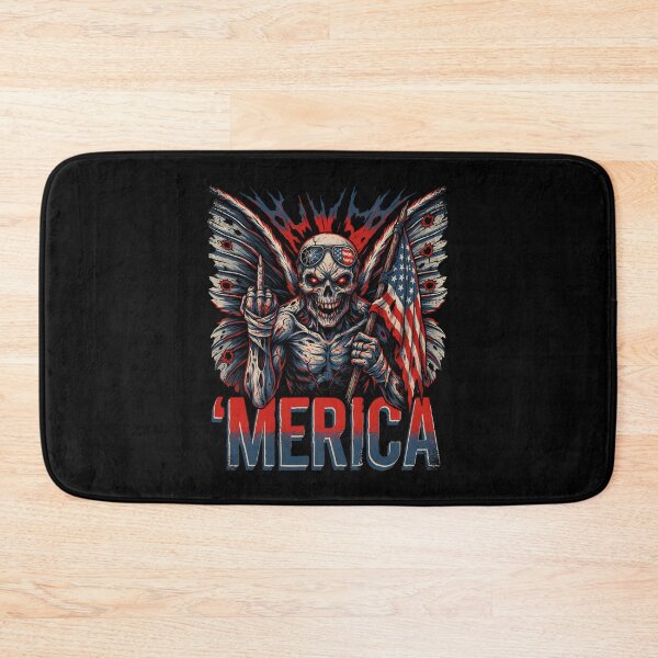 Item preview, 'Merica Mothman Patriotic Tee v5 designed and sold by DarylWelsh2024.