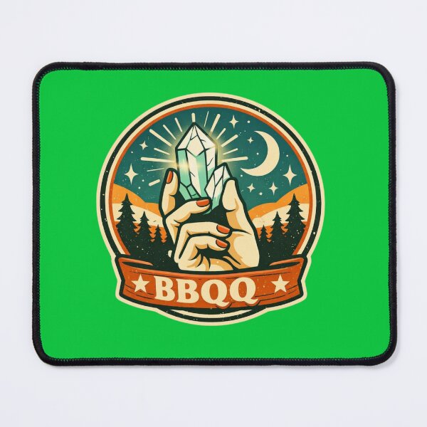 Item preview, Crystal Night Emblem – Retro Mystical Forest Badge designed and sold by Timeless Junction.