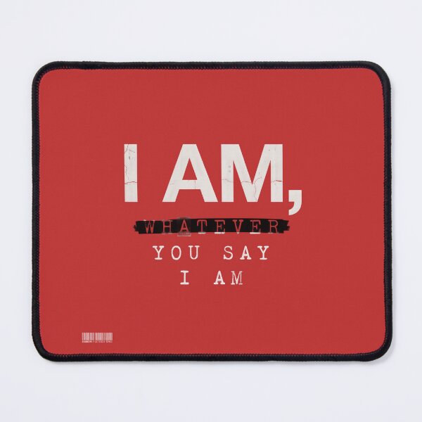 Item preview, I Am Whatever You Say I Am - Eminem Tape Label Quote designed and sold by Enea Kelo.