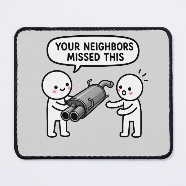 Item preview, Your Neighbors Missed This Sticker designed and sold by MonkiFlipp.