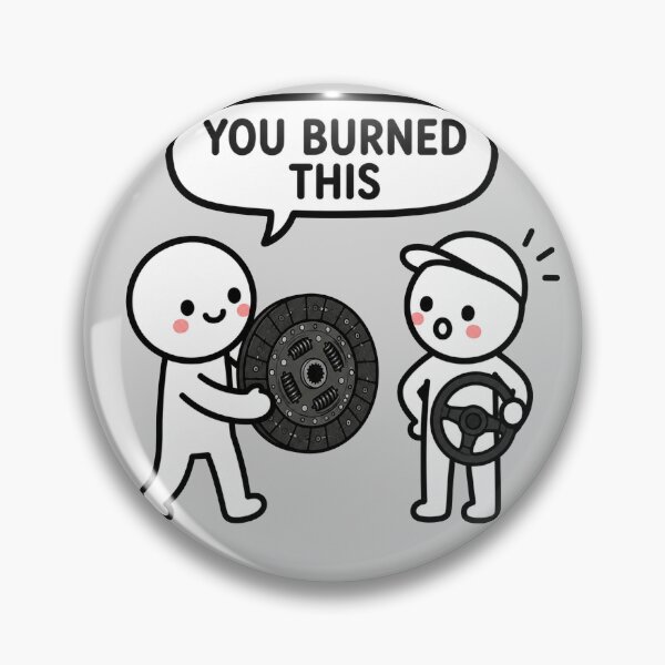 Item preview, You Burned This Clutch Sticker designed and sold by MonkiFlipp.