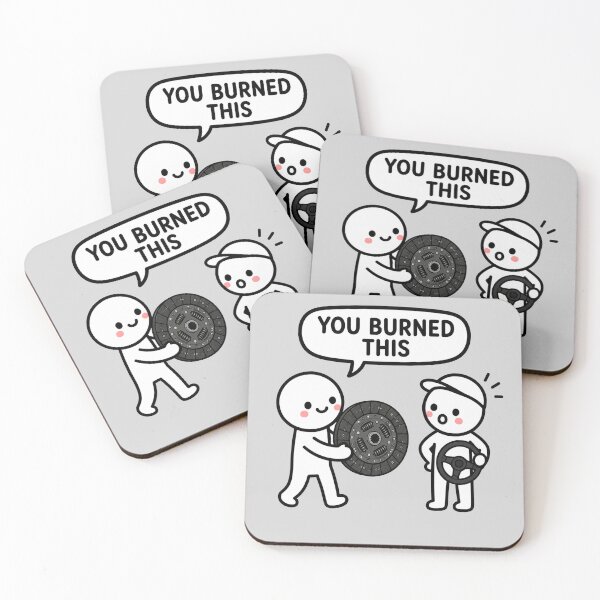 Item preview, You Burned This Clutch Sticker designed and sold by MonkiFlipp.