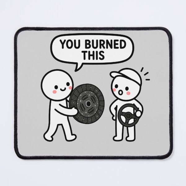 Item preview, You Burned This Clutch Sticker designed and sold by MonkiFlipp.
