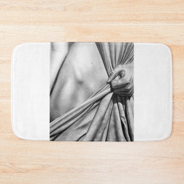 Item preview, Hand Holding Fabric Torso Study - Pencil Sketch Figure Drawing designed and sold by BoyanVBart.
