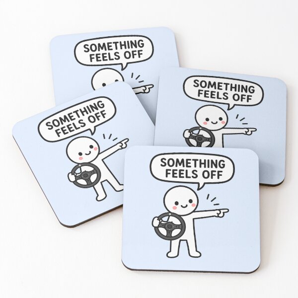 Item preview, Something Feels Off designed and sold by MonkiFlipp.