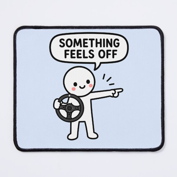 Item preview, Something Feels Off designed and sold by MonkiFlipp.