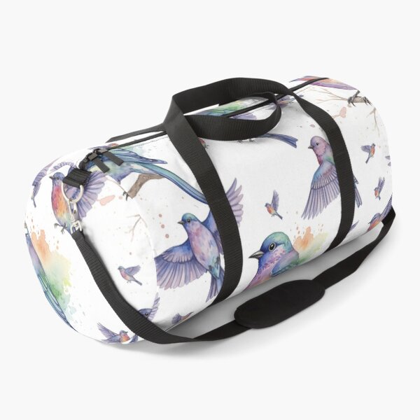 Item preview, Colorful Watercolor Songbird and Splatter  designed and sold by wissal.studio.