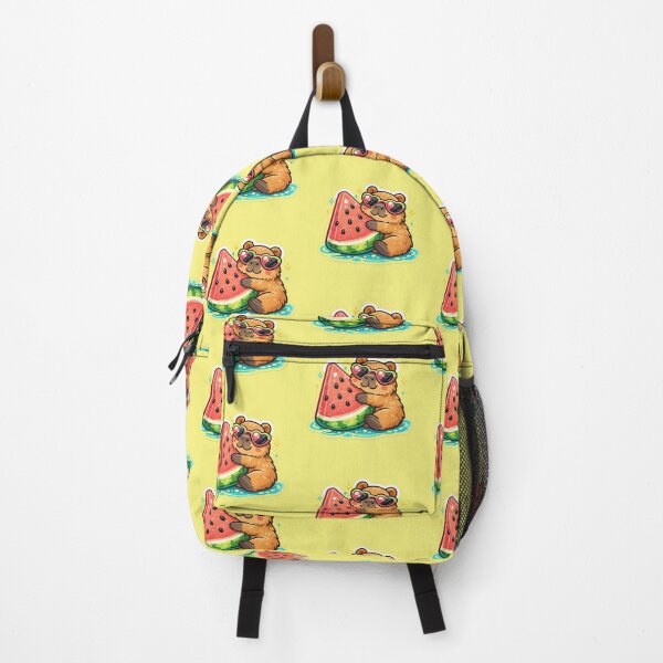 Item preview, Watermelon Hugging Capybara Summer Sticker designed and sold by AuudiVasustudio.
