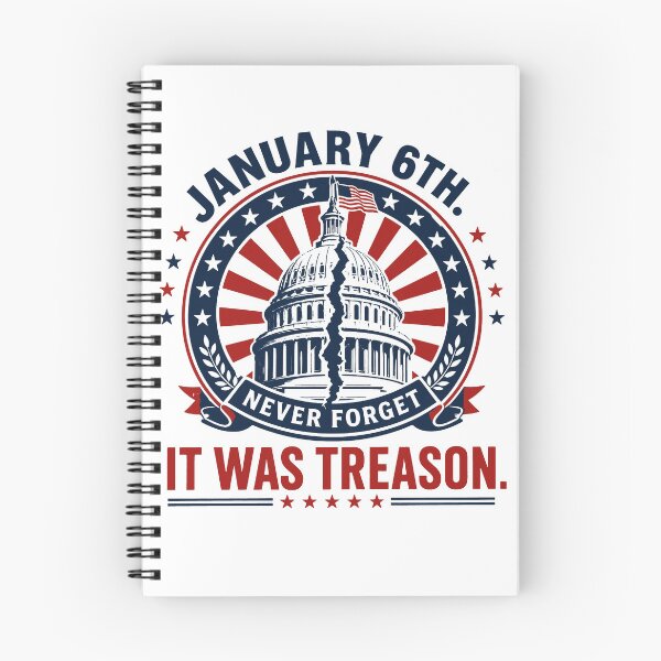 Item preview, January 6th Never Forget, It Was Treason Funny designed and sold by flory-baff-mint.