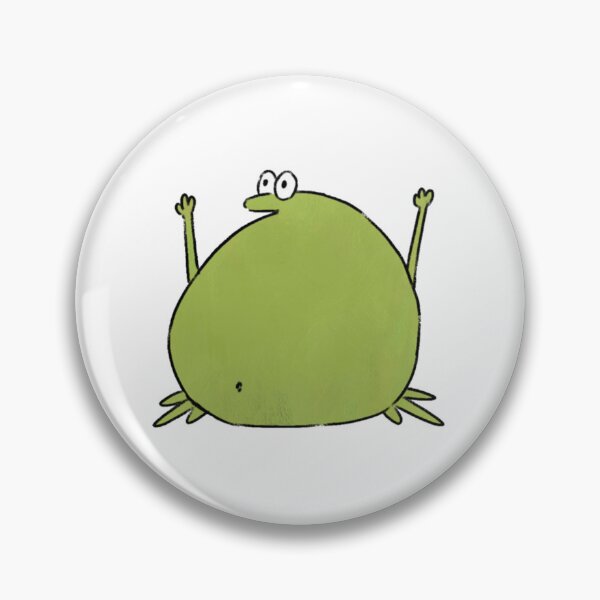 Item preview, Funny cartoon frog designed and sold by TridaxyCute.