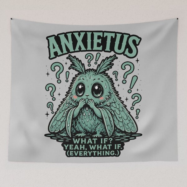 Item preview, Anxietus The Anxiety Cryptid  designed and sold by CaitlynConnor.