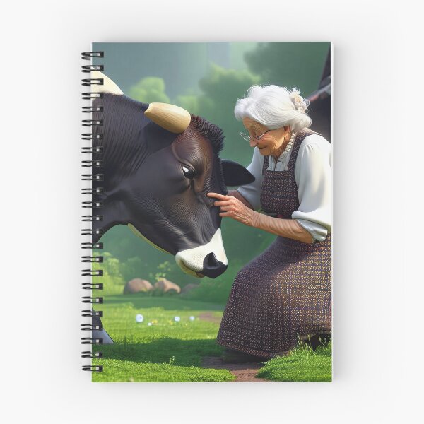 Item preview, Old Fart Milking a Cow designed and sold by Colin Bentham.