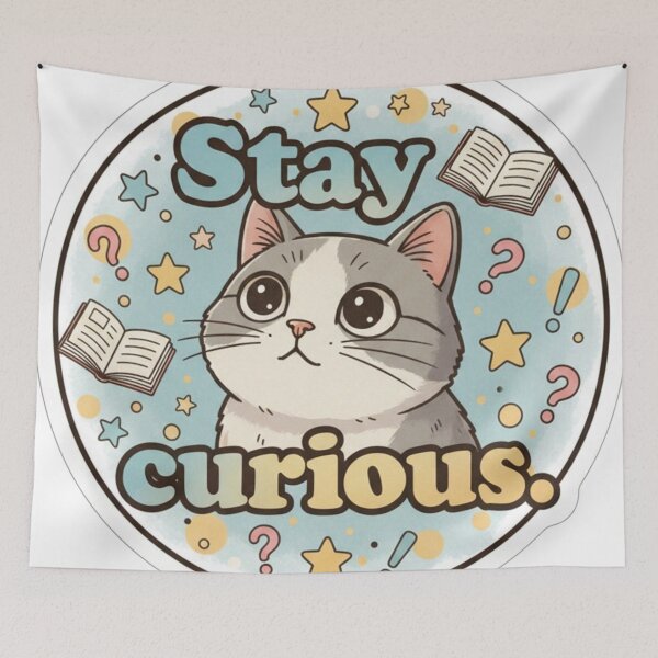Item preview, Stay curious designed and sold by AnonimusDesigns.