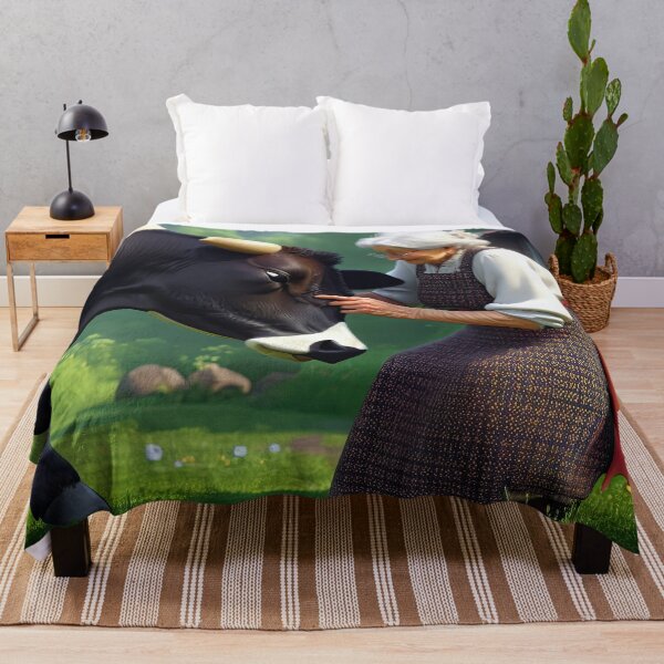 Item preview, Old Fart Milking a Cow designed and sold by Colin Bentham.
