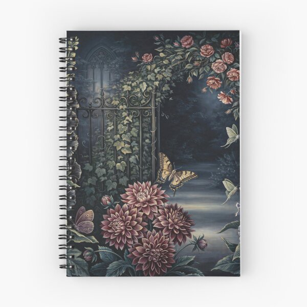 Item preview, Gothic Botanical Nocturne Victorian Moonlit Garden Wall Art | Dark Cottagecore Floral Painting | Romantic Gothic Botanical Decor designed and sold by Tamas Das.