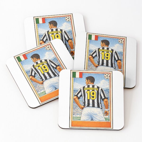 Item preview, Pattolino - Retro Zambrotta Juventus shirt. designed and sold by Tony Panini Retro.