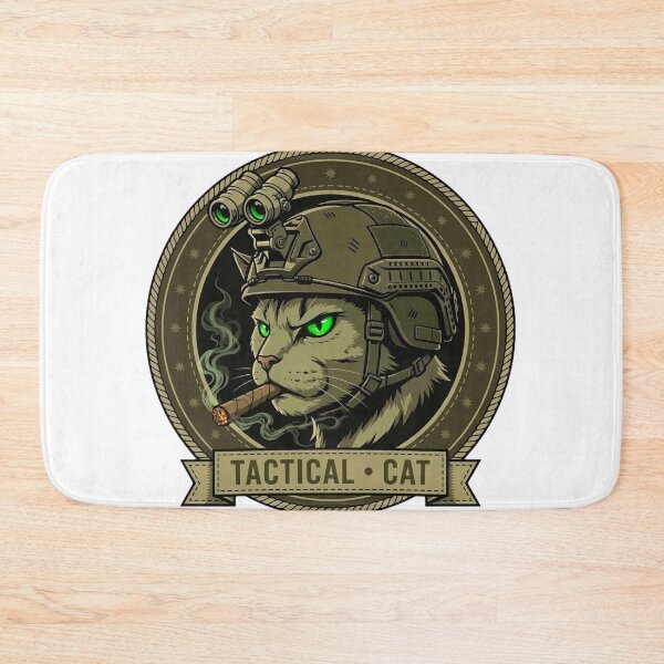 Item preview, Tactical Cat - Green Eyed Night Operator - NVG Edition designed and sold by OneShot Labs.