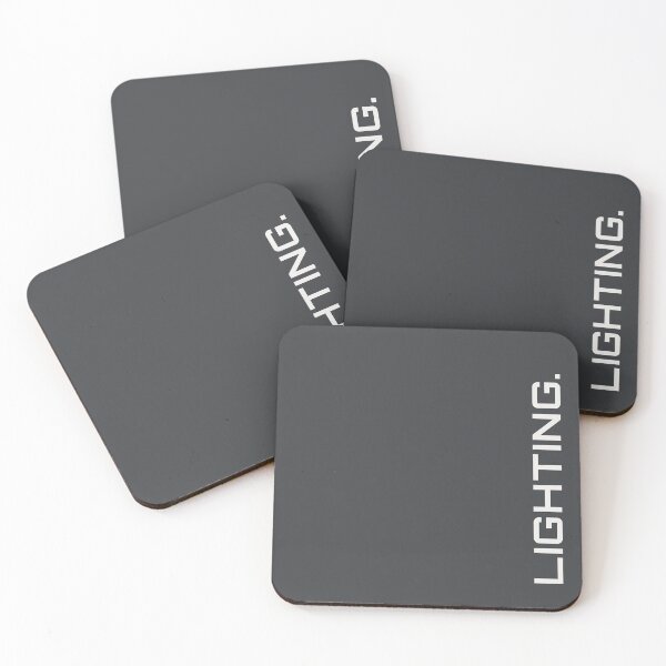 Item preview, Minimalist Vertical Lighting Designer Typography Art designed and sold by drTerrens.