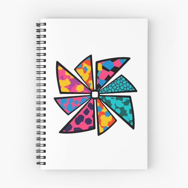 Item preview, Vibrant Retro Geometric Pinwheel - 90s Pop Art Abstract designed and sold by Dzblack.