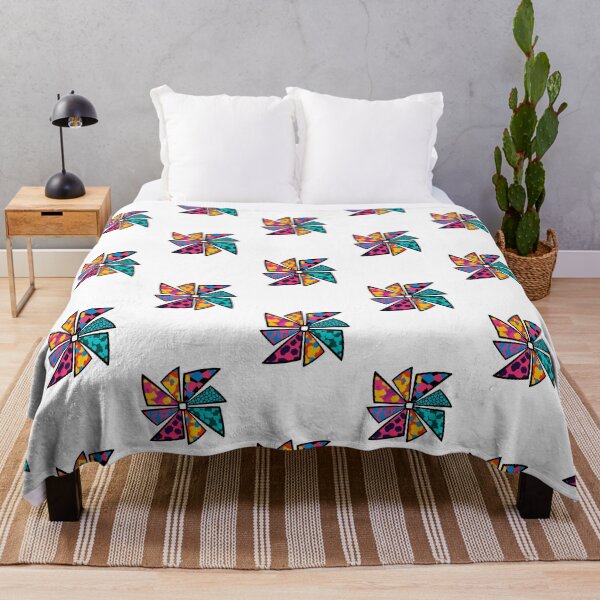 Item preview, Vibrant Retro Geometric Pinwheel - 90s Pop Art Abstract designed and sold by Dzblack.