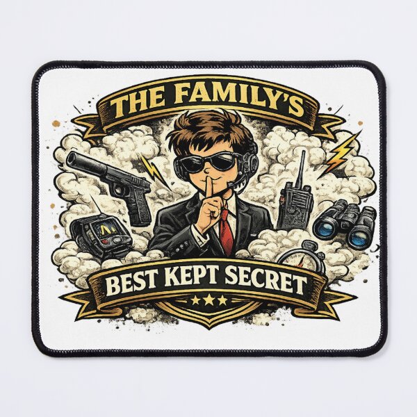Item preview, The Family's Best Kept Secret Spy T-Shirt | Humorous Sibling Apparel designed and sold by irfanshikh.