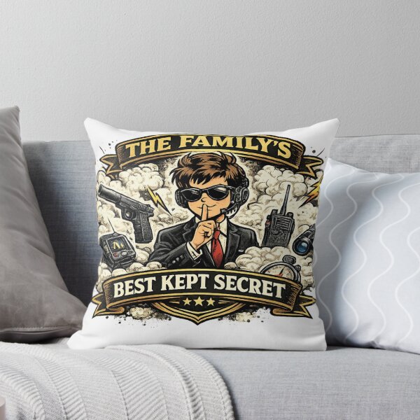 Item preview, The Family's Best Kept Secret Spy T-Shirt | Humorous Sibling Apparel designed and sold by irfanshikh.
