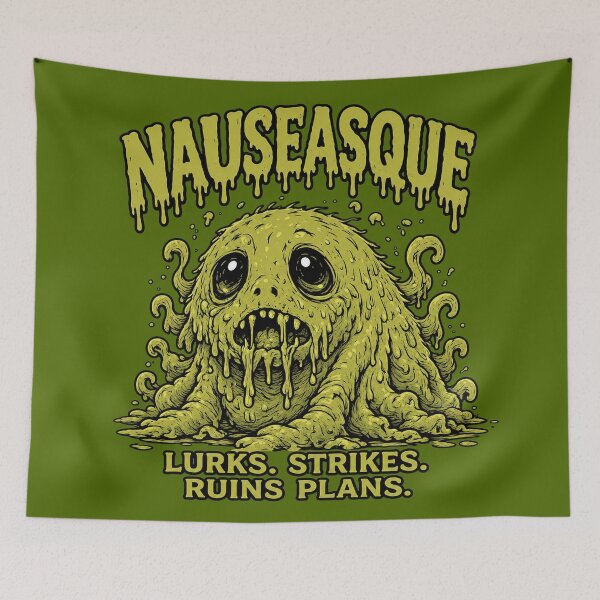 Item preview, Nauseasque the nausea Cryptid  designed and sold by CaitlynConnor.