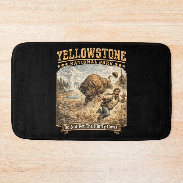 Item preview, Yellowstone National Park Bison Retro Vintage Shirt for Hikers & Wildlife Lovers designed and sold by Teetreasure2.