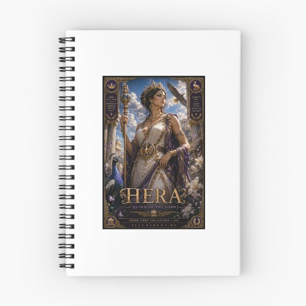 Item preview, Hera Greek Goddess Sticker | Queen of Olympus | Mythology Collectible | Divine Queen Art | Slay The Time designed and sold by SLAYTHESPACE.