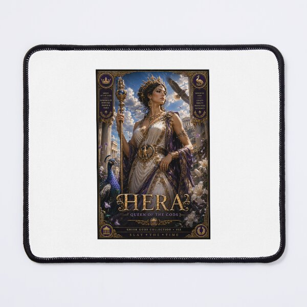 Item preview, Hera Greek Goddess Sticker | Queen of Olympus | Mythology Collectible | Divine Queen Art | Slay The Time designed and sold by SLAYTHESPACE.