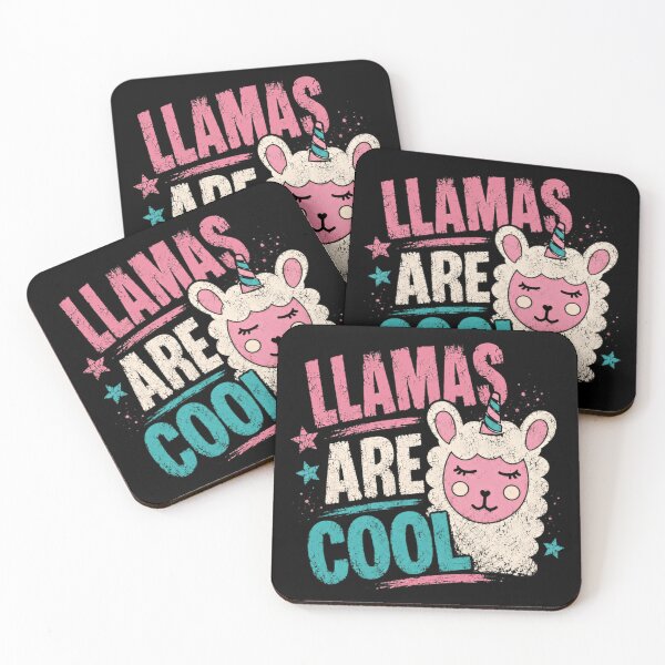 Item preview, Llamas Are Cool Llama Unicorn Animal Lover designed and sold by SkeletonsDanger.