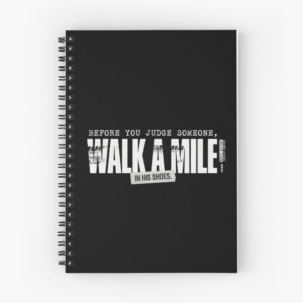 Item preview, Before You Judge Someone Walk A Mile In His Shoes - Eminem Quote designed and sold by Enea Kelo.