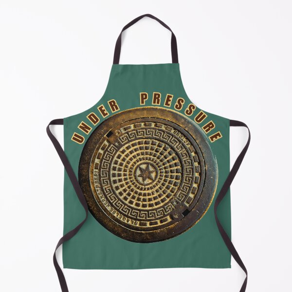 Item preview, Under Pressure Funny Metal Manhole Cover Urban Industrial T-Shirt designed and sold by JurateArt-DK.