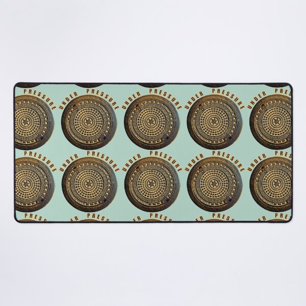 Item preview, Under Pressure Funny Metal Manhole Cover Urban Industrial T-Shirt designed and sold by JurateArt-DK.