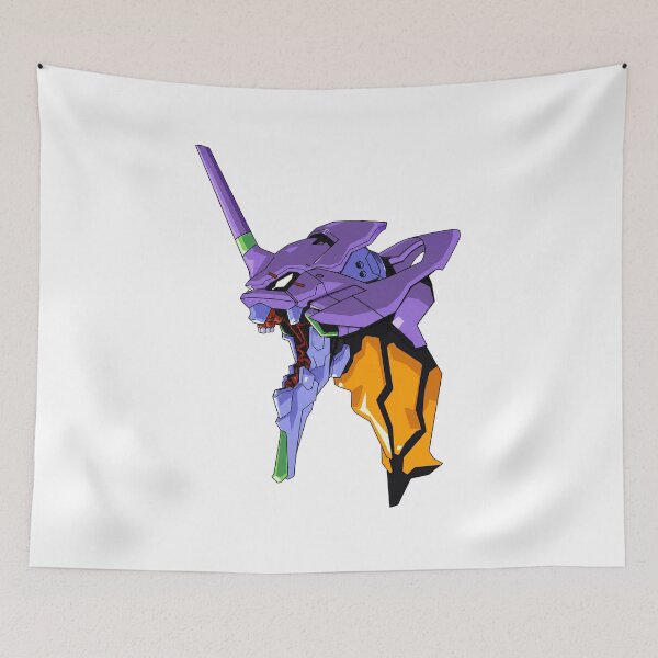 Item preview, Purple Cyber Mecha Unit 01 Berserk Mode Graphic designed and sold by lamiarte.