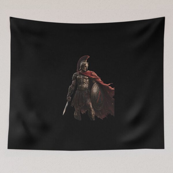 Item preview, Ancient greek warrior spartan designed and sold by SMARTKIT  DESIGNAGENCY.