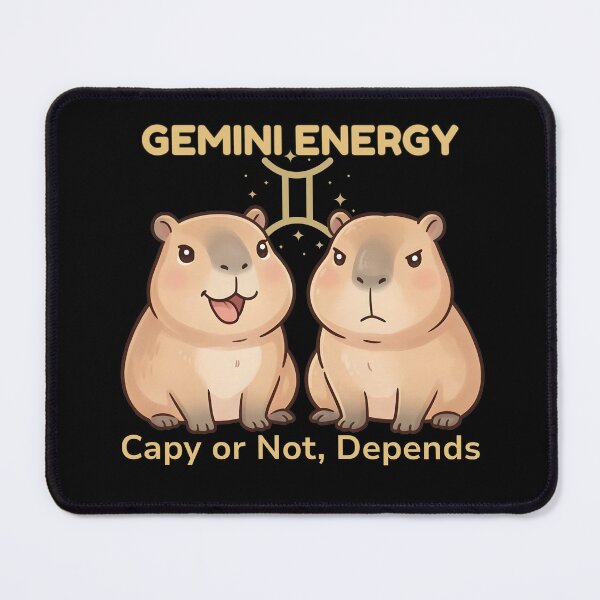 Item preview, Gemini Energy - Capy or Not, Depends designed and sold by Mythical Enchantia.