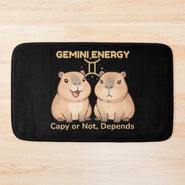 Item preview, Gemini Energy - Capy or Not, Depends designed and sold by Mythical Enchantia.