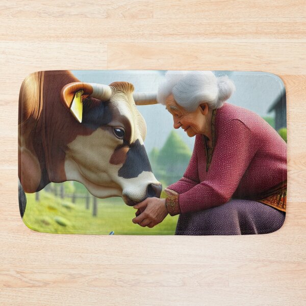 Item preview, Old Fart Milking a Cow designed and sold by Colin Bentham.