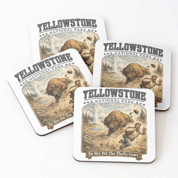 Item preview, Yellowstone National Park Bison Retro Vintage Shirt for Hikers & Wildlife Lovers designed and sold by Teetreasure2.