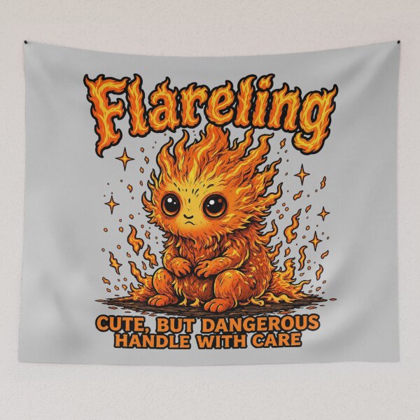 Item preview, Flareling the Chronic Illness Flare Cryptid  designed and sold by CaitlynConnor.