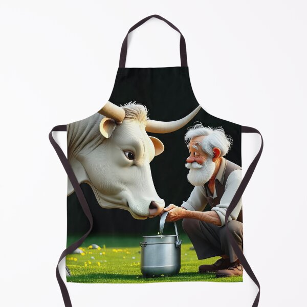 Item preview, Old Fart Milking a Cow designed and sold by Colin Bentham.