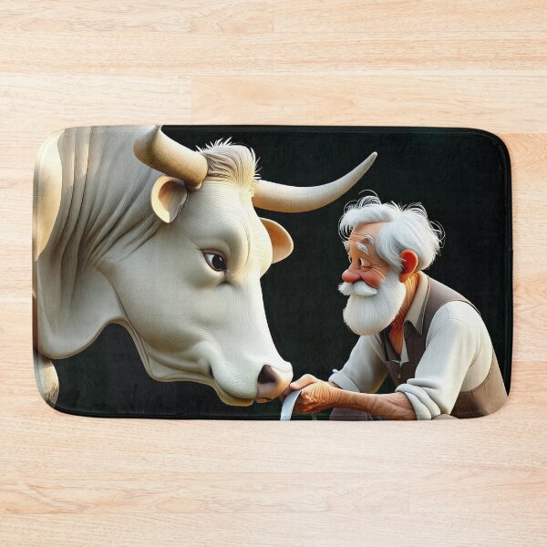 Item preview, Old Fart Milking a Cow designed and sold by Colin Bentham.