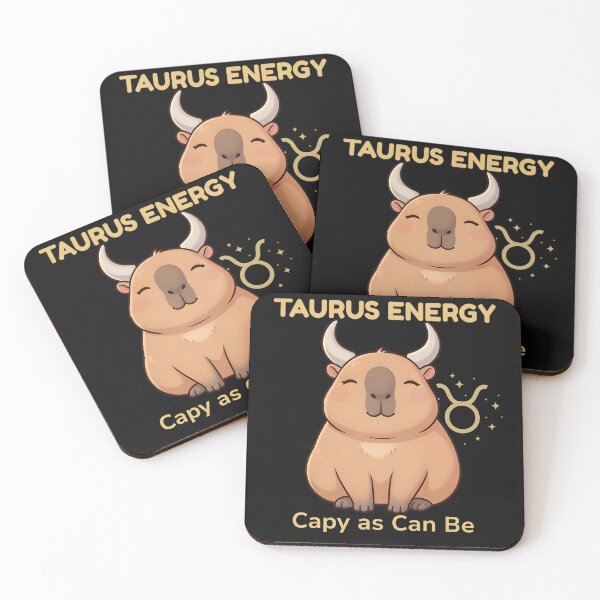 Item preview, Taurus Energy - Capy As Can Be designed and sold by Mythical Enchantia.