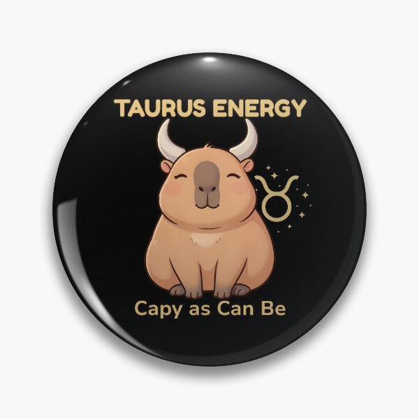 Item preview, Taurus Energy - Capy As Can Be designed and sold by Mythical Enchantia.