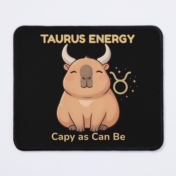 Item preview, Taurus Energy - Capy As Can Be designed and sold by Mythical Enchantia.